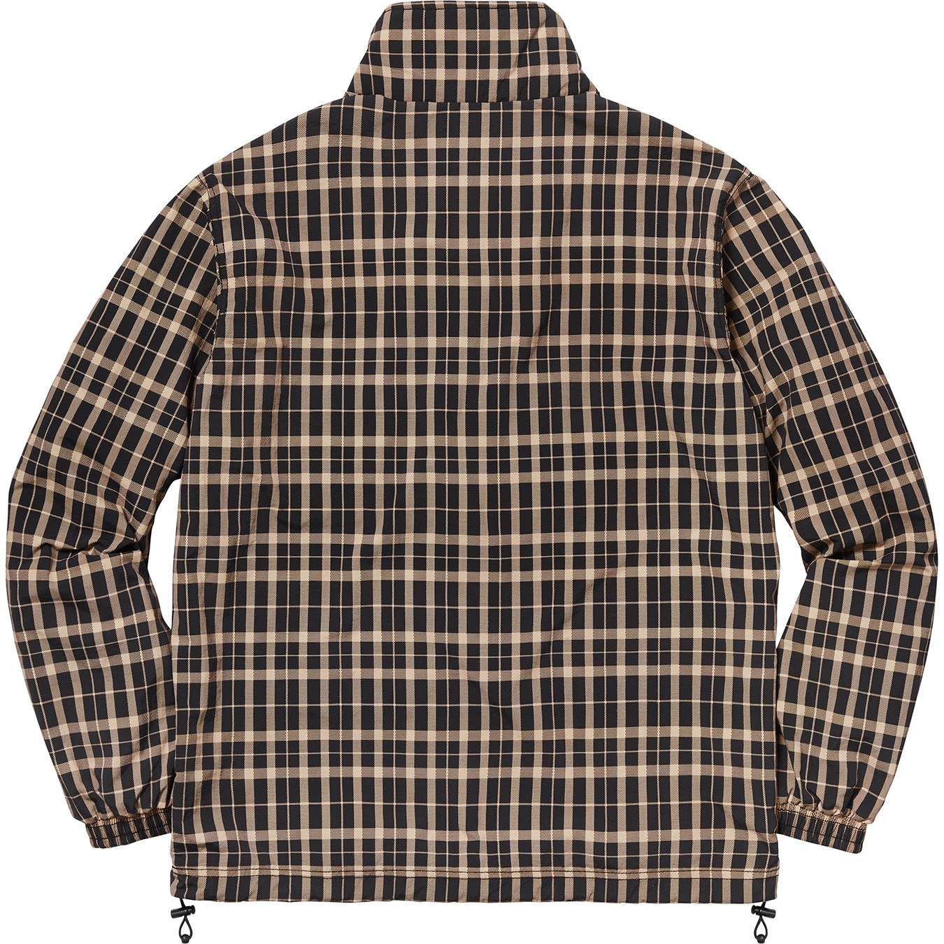 Nylon Plaid Pullover view 3